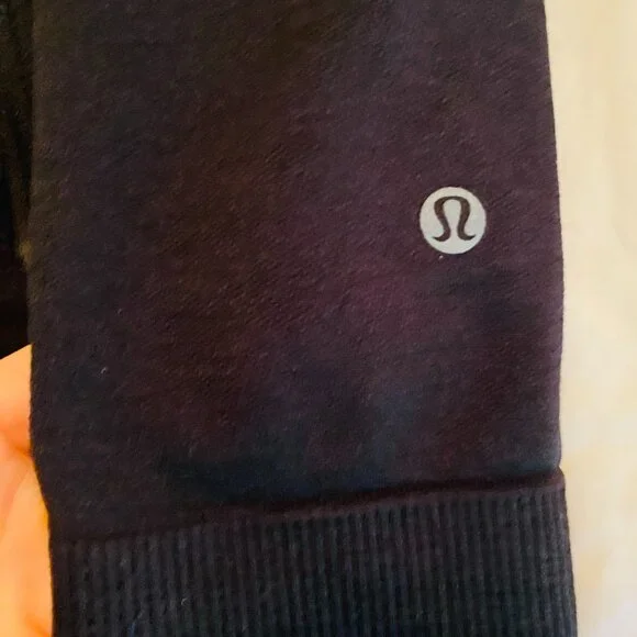 Lululemon Men's Black Zip Sweater - Mock turtleneck - Medium - Picture 2 of 7